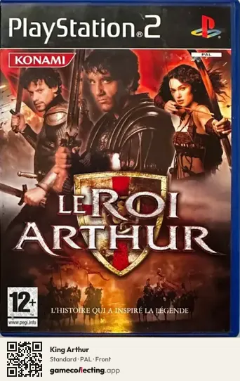 King Arthur PlayStation 2, PAL box front