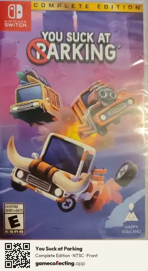 You Suck at Parking Nintendo Switch, NTSC box front