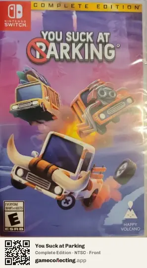 You Suck at Parking Nintendo Switch, NTSC box front