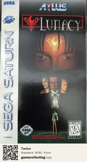 Torico Sega Saturn, NTSC box front