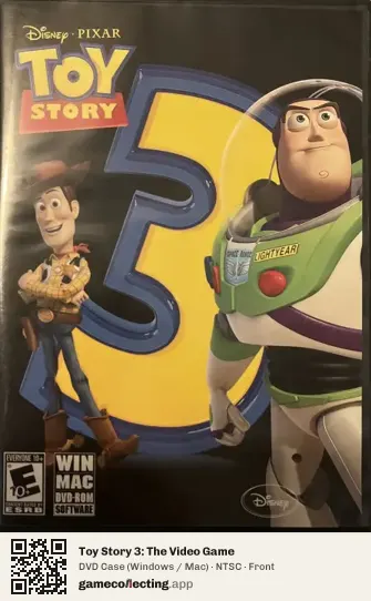 Toy Story 3: The Video Game Computer, NTSC box front