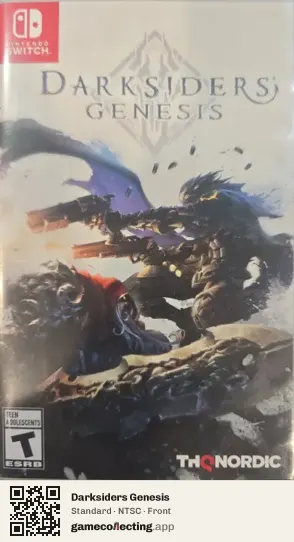 Darksiders Genesis Nintendo Switch, NTSC box front