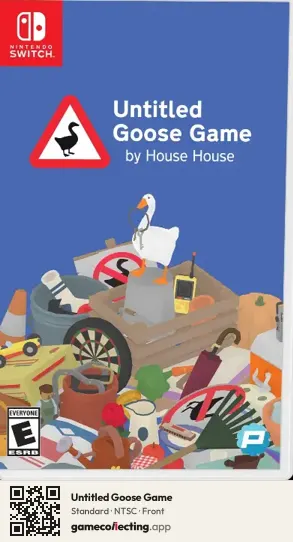 Untitled Goose Game Nintendo Switch, NTSC box front