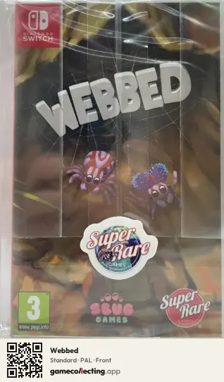 Webbed Nintendo Switch, PAL box front