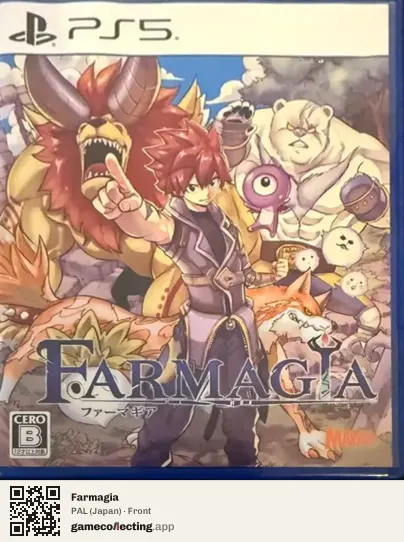 Farmagia PlayStation 5, Japan box front