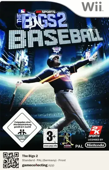 The Bigs 2 Nintendo Wii, Germany box front