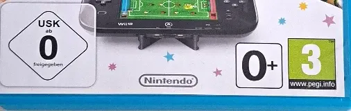 Wii Party U, the USK square on its front