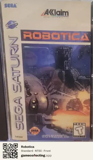 Robotica Sega Saturn, NTSC box front