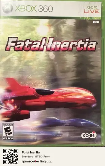 Fatal Inertia Xbox 360, NTSC box front