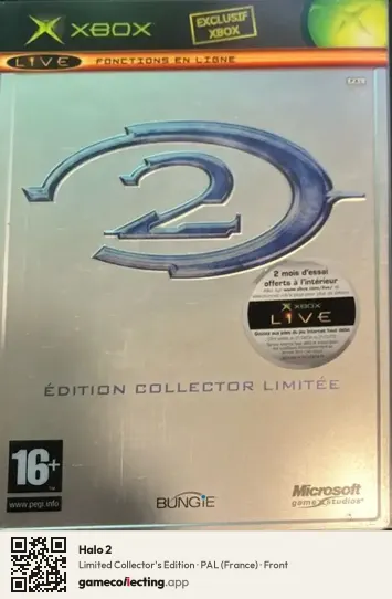 Halo 2 Xbox, France box front