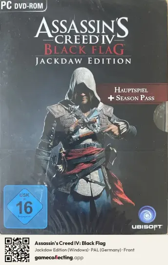 Assassin's Creed IV: Black Flag Computer, Germany box front