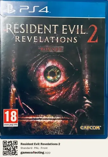 Resident Evil: Revelations 2 PlayStation 4, PAL box front