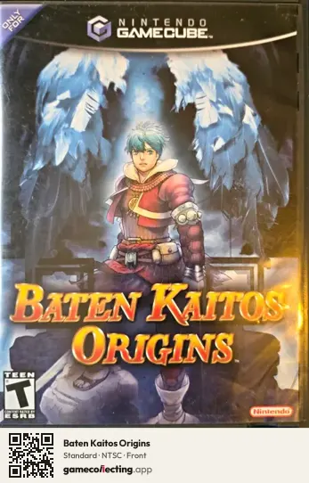 Baten Kaitos Origins Nintendo GameCube, NTSC box front