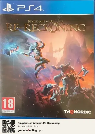 Kingdoms of Amalur: Re-Reckoning PlayStation 4, PAL box front