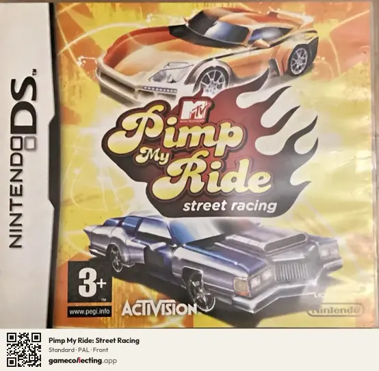 Pimp My Ride: Street Racing Nintendo DS, PAL box front