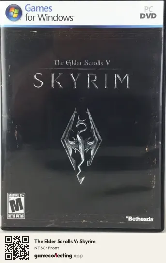 The Elder Scrolls V: Skyrim Computer, NTSC box front
