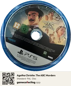 Agatha Christie: The ABC Murders PlayStation 5, PAL disc