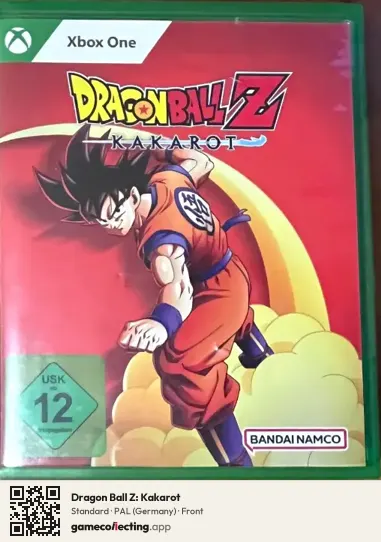 Dragon Ball Z: Kakarot Xbox One, Germany box front