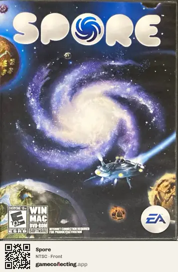 Spore Computer, NTSC box front