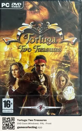 Tortuga: Two Treasures Computer, PAL box front