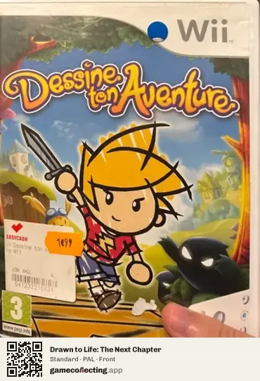 Drawn to Life: The Next Chapter Nintendo Wii, PAL box front