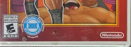 Punch-Out!!, the ESRB box on its front
