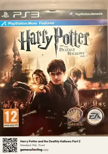 Harry Potter and the Deathly Hallows: Part 2 PlayStation 3, PAL box front