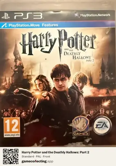 Harry Potter and the Deathly Hallows: Part 2 PlayStation 3, PAL box front