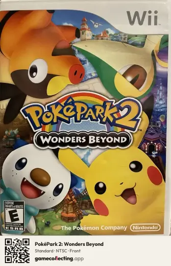PokéPark 2: Wonders Beyond Nintendo Wii, NTSC box front