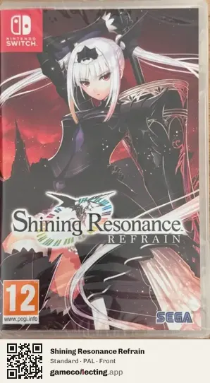 Shining Resonance Refrain Nintendo Switch, PAL box front