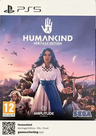 Humankind PlayStation 5, PAL box front