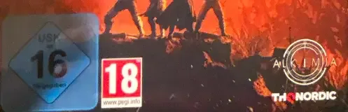Gothic 1 Remake, the PEGI square on its front