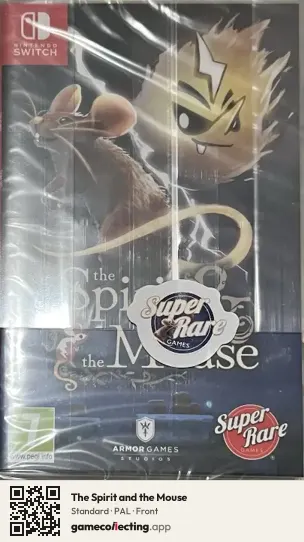 The Spirit and the Mouse Nintendo Switch, PAL box front