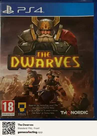 The Dwarves PlayStation 4, PAL box front