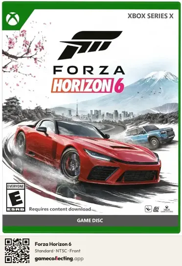 Forza Horizon 6 Xbox Series X, NTSC box front