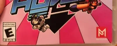 Hover, the ESRB box on its front