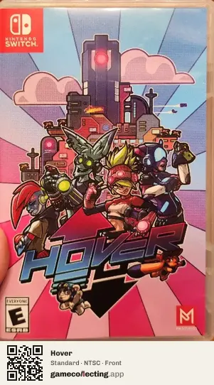 Hover Nintendo Switch, NTSC box front