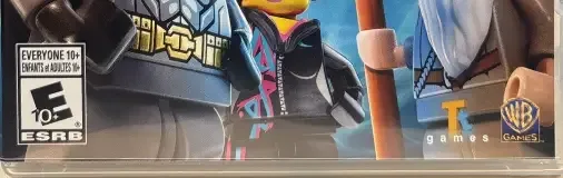 LEGO Dimensions, the ESRB box on its front