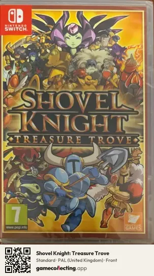 Shovel Knight: Treasure Trove Nintendo Switch, United Kingdom box front