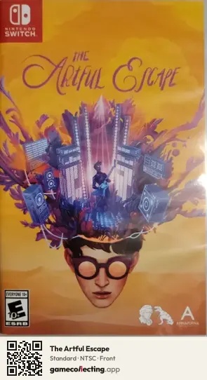 The Artful Escape Nintendo Switch, NTSC box front