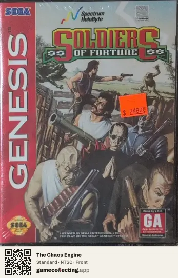 The Chaos Engine Sega Mega Drive / Genesis, NTSC box front