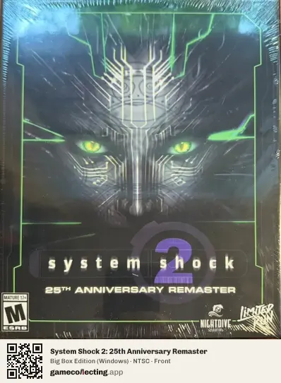 System Shock 2: 25th Anniversary Remaster Computer, NTSC box front