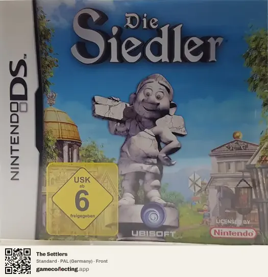 The Settlers Nintendo DS, Germany box front