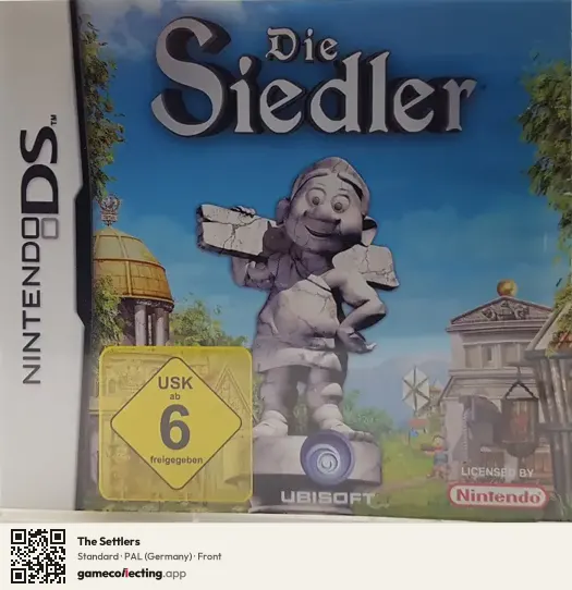 The Settlers Nintendo DS, Germany box front
