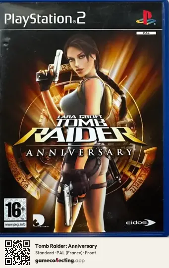 Tomb Raider: Anniversary PlayStation 2, France box front