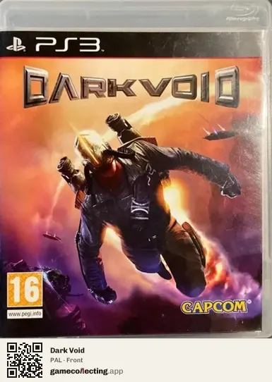 Dark Void PlayStation 3, PAL box front