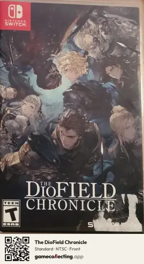 The DioField Chronicle Nintendo Switch, NTSC box front