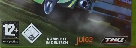 Juiced, the PEGI square on its front