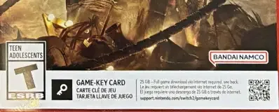Little Nightmares III, the ESRB box on its front