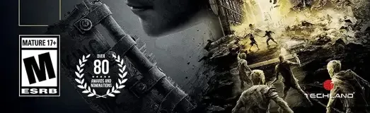 Dying Light 2 Stay Human, the ESRB box on its front